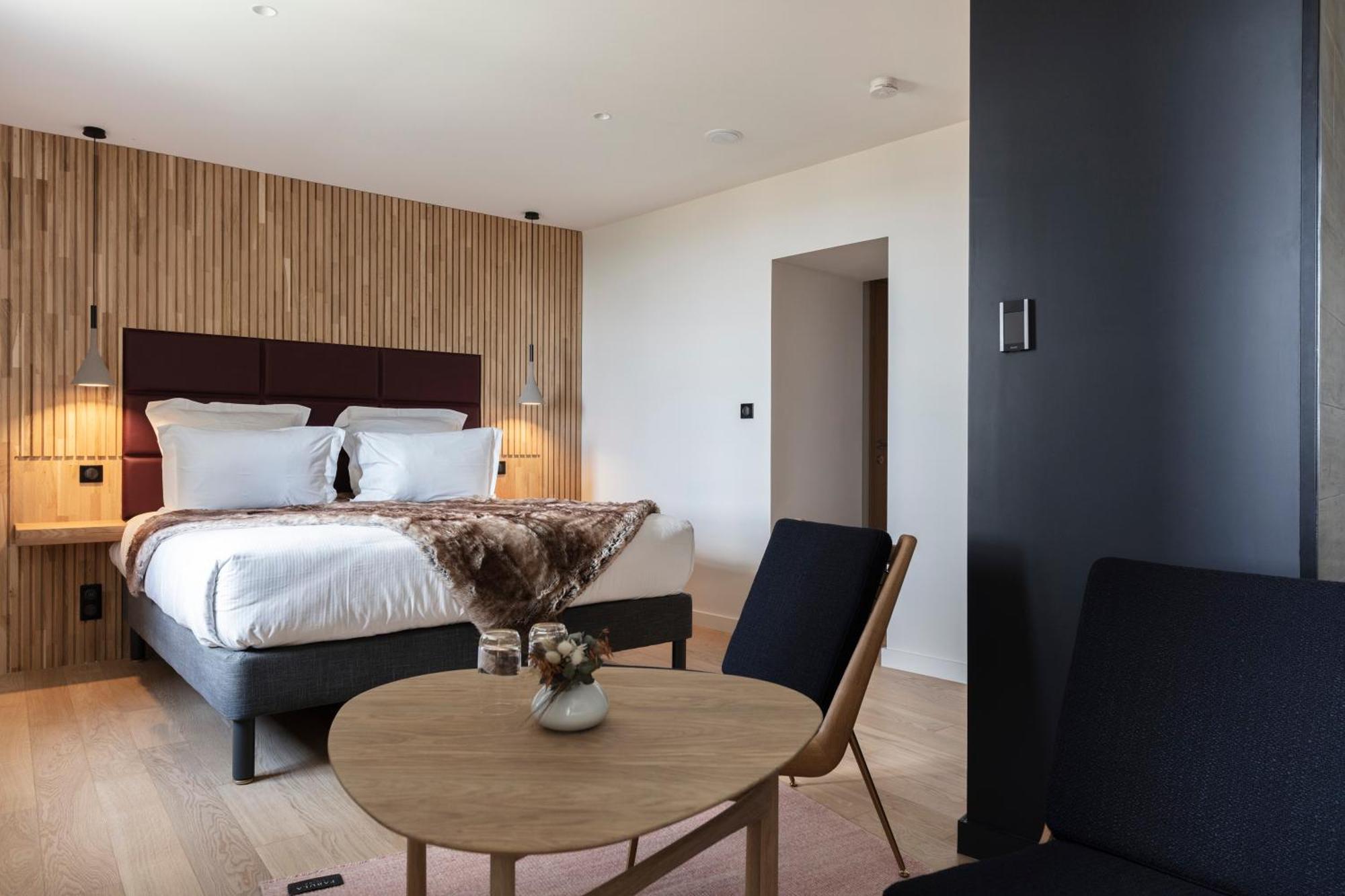 Hotel & Restaurant Origines Par Adrien Descouls - Teritoria Le Broc  Szoba fotó